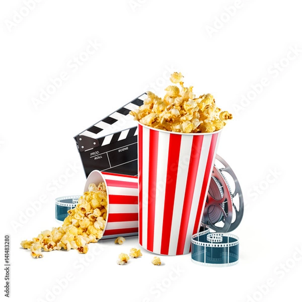 Obraz Niezwykła ilustracja 3D Cinema Concept