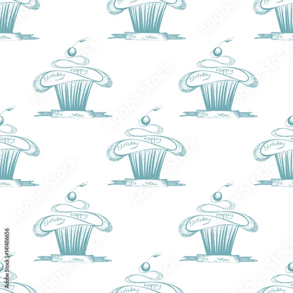 Obraz Sweet dessert background 