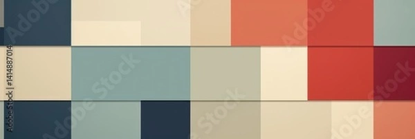 Fototapeta abstract background colored squares