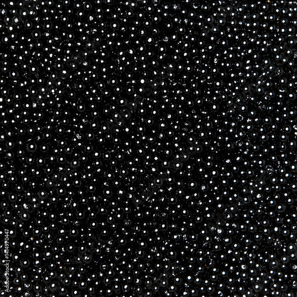 Obraz Extreme Macro Closeup View Of Black Caviar Eggs