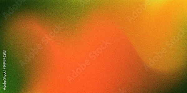 Fototapeta Mix of Variant Colored Grunge-Style Noisy Grainy Gradient Background Design with a Distressed and Artistic Aesthetic