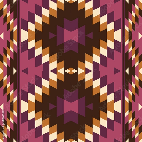Fototapeta Minimalist and Modern Triangle Geometric Pattern with Clean Lines and Balanced Proportions for Stylish Applications