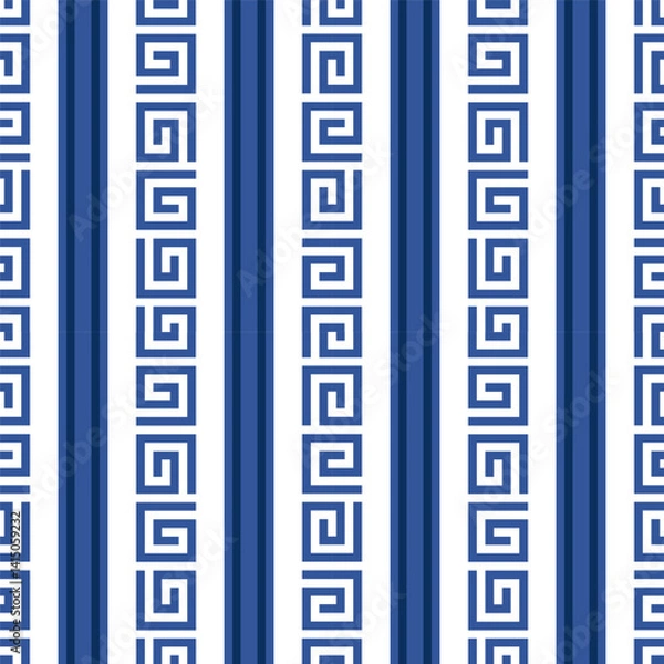 Fototapeta Ethnic seamless pattern in tribal.Geometric design background texture in native American, Mexican, African, Aboriginal style.Aztec geometric folk culture art background.Boho abstract design for decor.