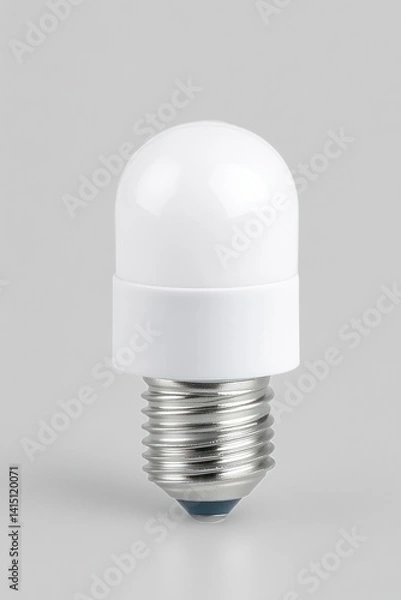 Fototapeta Small, rounded LED light bulb