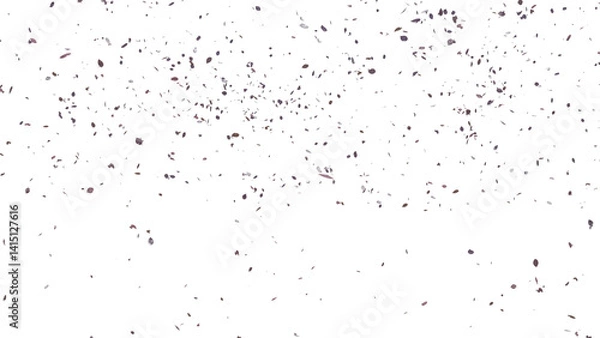 Obraz Beautiful Leaf Falling  Use White Background