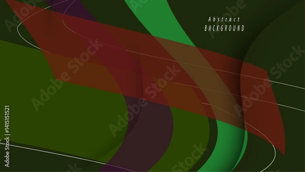 Fototapeta abstract design featuring geometric shapes and a vibrant color palette