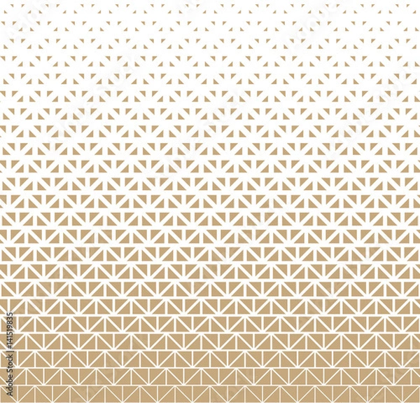 Fototapeta geometric halftone triangle minimal graphic vector pattern