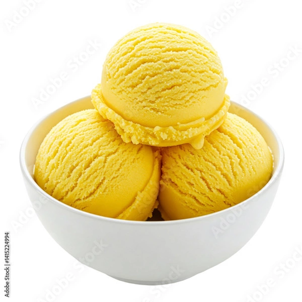 Fototapeta ice cream on transparent background