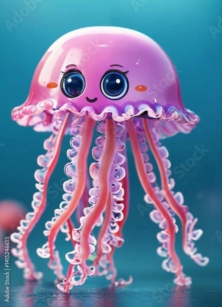 Obraz octopus on the beach