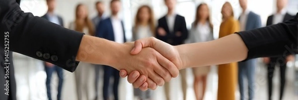 Obraz Business handshake (12)