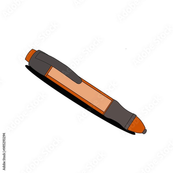 Fototapeta stationery, school, vector, education, design, illustration, paper, set, background, study, pencil, back, pen, book, student, office, notebook, icon, collection, isolated, object, concept, back to sch