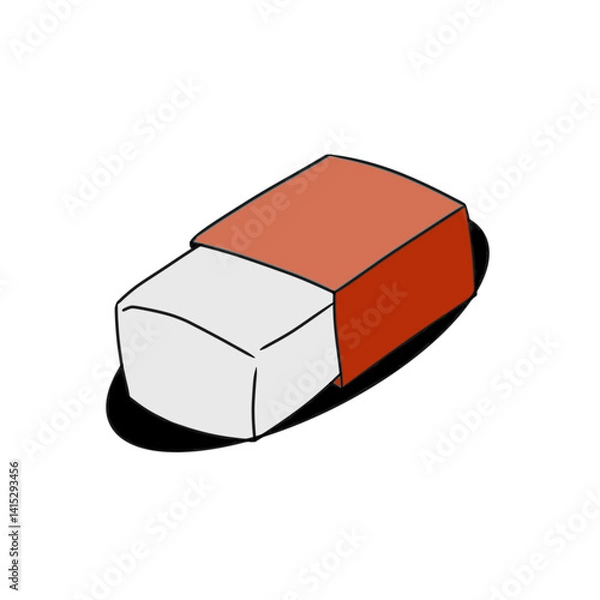 Fototapeta stationery, school, vector, education, design, illustration, paper, set, background, study, pencil, back, pen, book, student, office, notebook, icon, collection, isolated, object, concept, back to sch