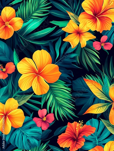 Obraz  background with flowers