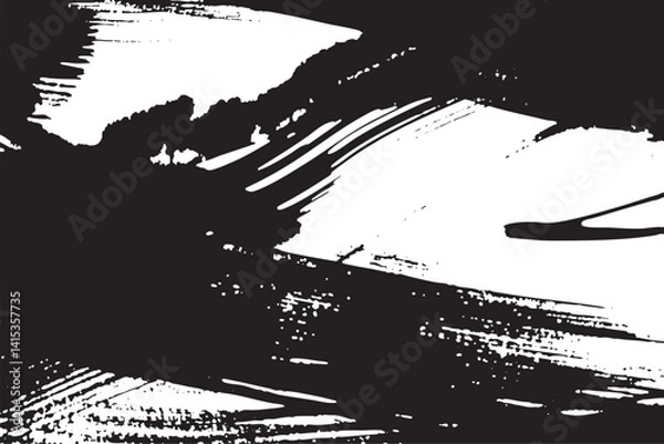 Obraz Hand-Drawn Abstract Texture – Vector Illustration