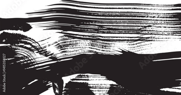 Fototapeta Hand-Drawn Abstract Texture – Vector Illustration