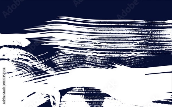 Obraz Ink Style Handcrafted Texture –Vector