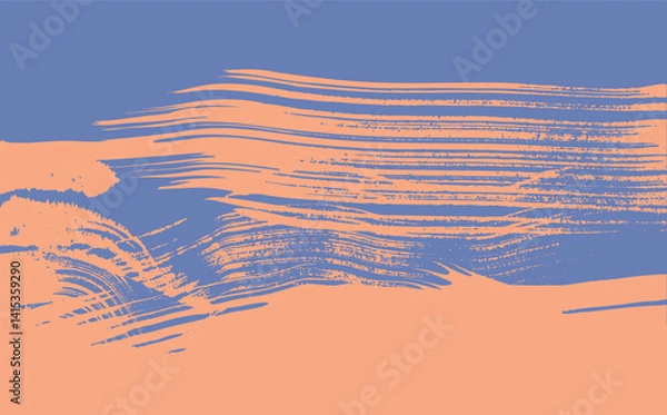Obraz Ink Style Handcrafted Texture –Vector