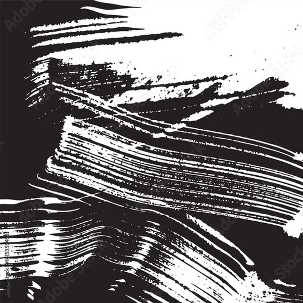 Obraz Ink Style Handcrafted Texture –Vector