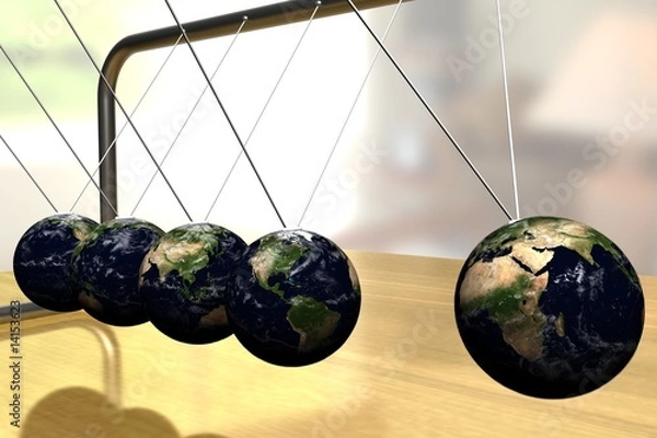 Fototapeta Newtons Cradle