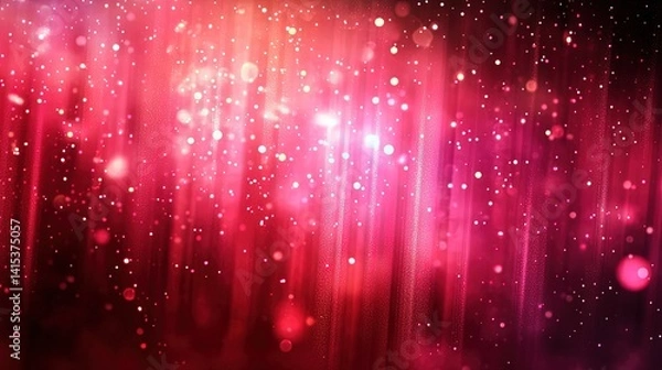 Obraz Glowing lines background and futuristic energy effects