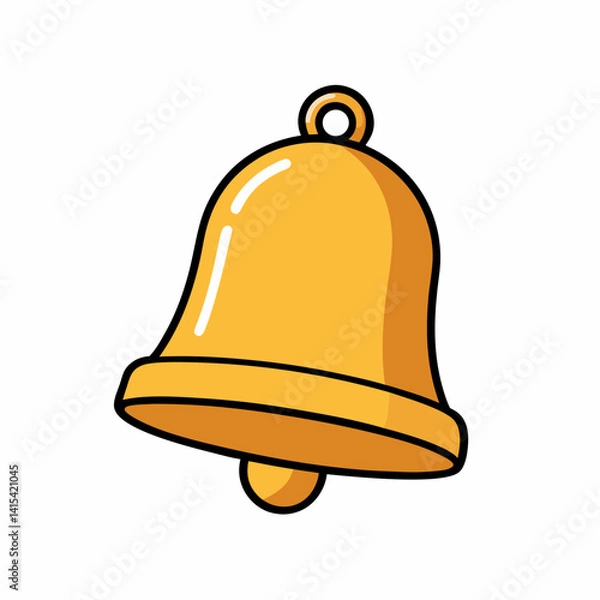 Obraz bell simple design vector 