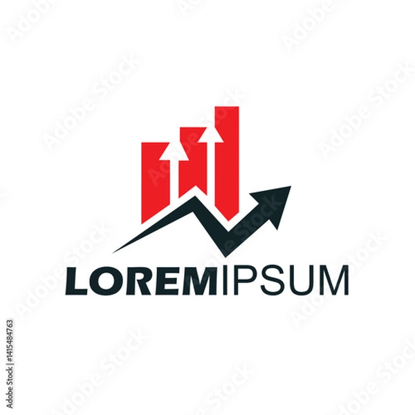 Obraz According logo design and company template 