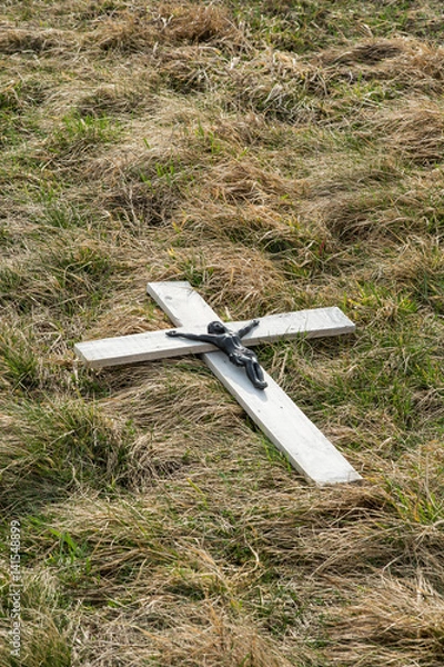 Obraz Jesus on the cross in Poland 