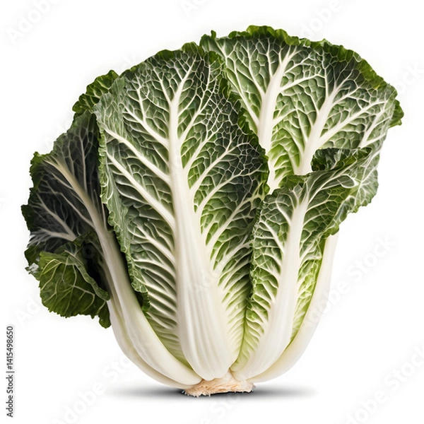 Fototapeta cabbage isolated on white background