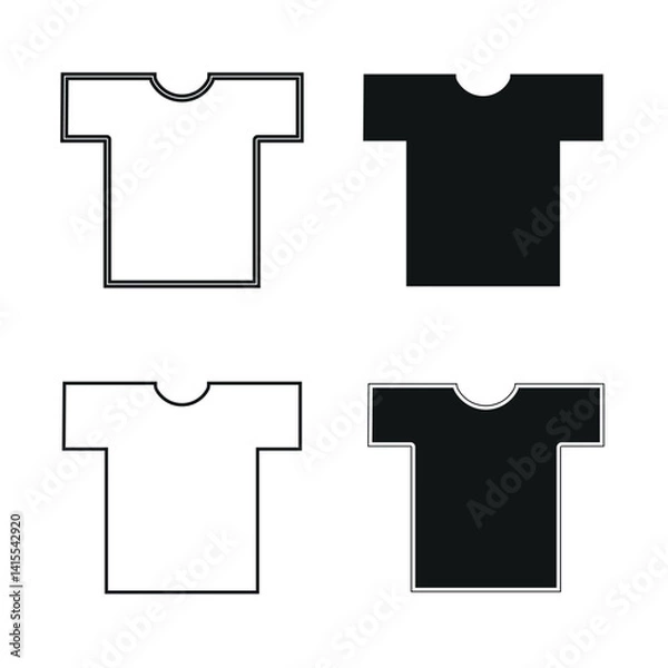 Obraz a set of t-shirts