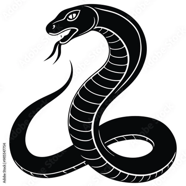 Obraz Snake Vector Clipart
