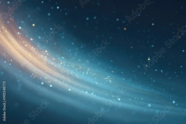 Obraz abstract pattern resembling swirling galaxy against dark starry background imaginative celestial motif