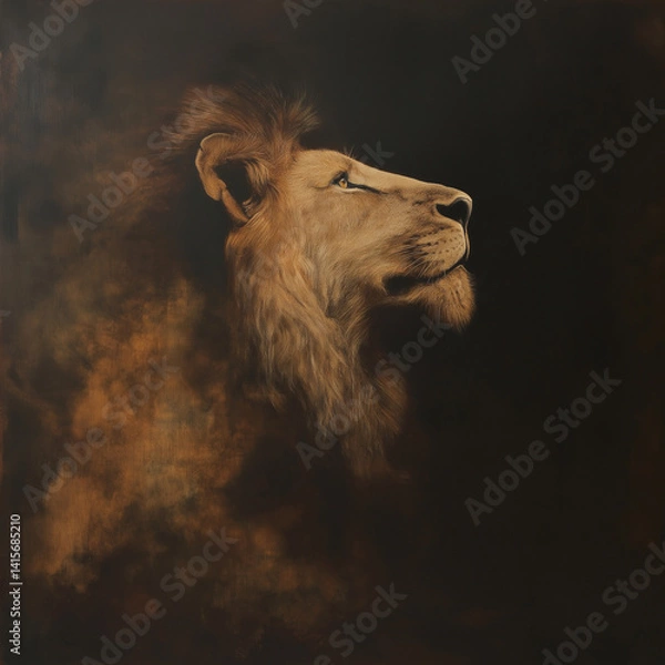 Obraz Majestic Lion Portrait
