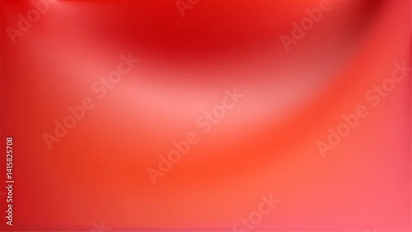 Fototapeta Abstract red gradient background. Scarlet bg