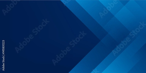 Obraz modern blue abstract background with elegant bright diagonal lines