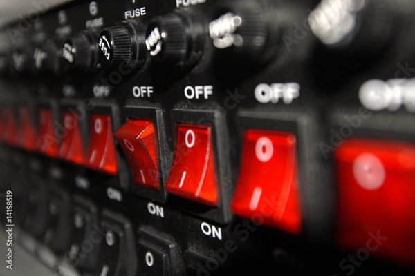 Obraz Mischpult Detail