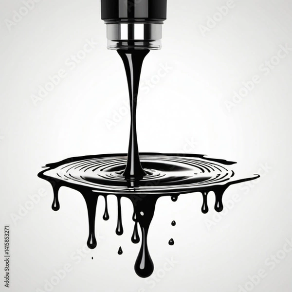 Obraz Clean, versatile for tattoo ideas, t-shirts, and digital art