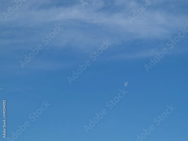 Fototapeta 雲と月