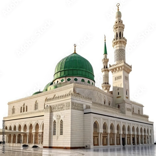 Obraz mosque in abu dhabi united emirates