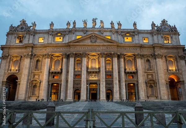 Obraz St Peter exterior front