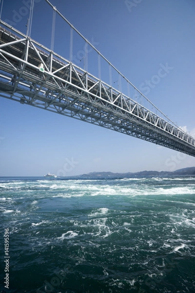 Fototapeta 鳴門海峡春景色