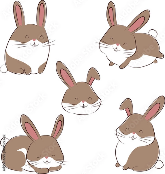 Obraz fatty rabbit.eps