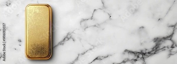 Obraz a gold bar