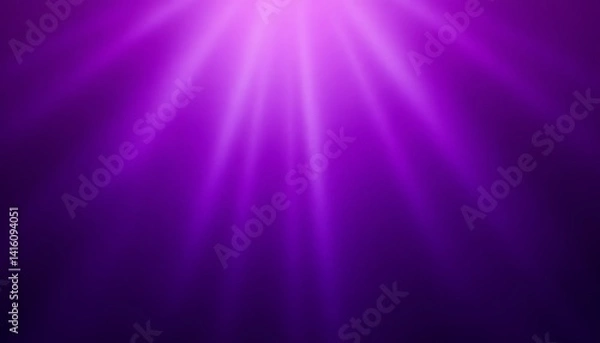 Obraz Mesmerizing Abstract Background with Purple Light Rays and Gradients