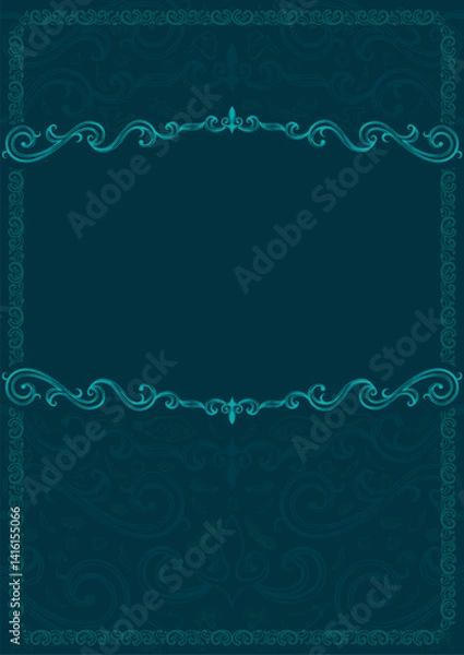 Fototapeta Pattern Backround for Menu background template