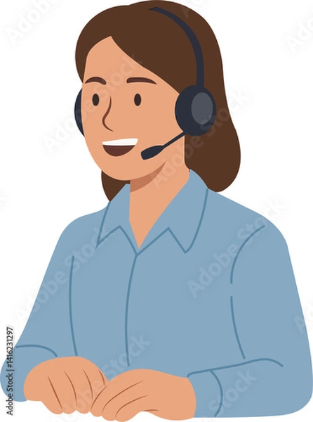 Fototapeta customer service representative