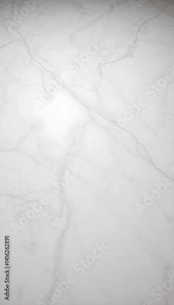 Obraz close up of a white marble counter top