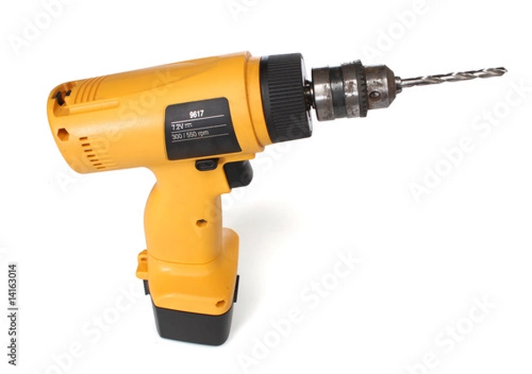 Fototapeta Cordless drill machine