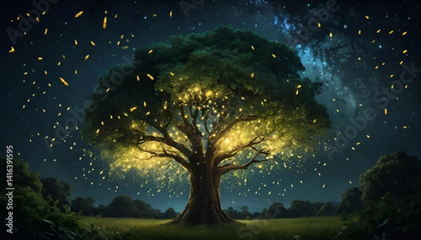 Fototapeta tree on forest