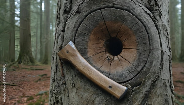 Fototapeta tree on forest