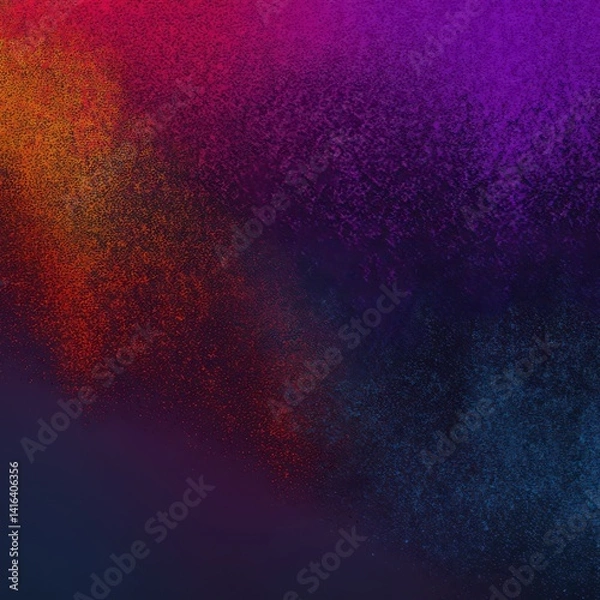 Obraz Abstract colorful watercolor background with bubbles and fire texture
